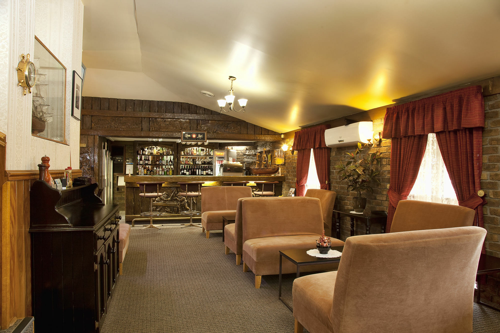 מאטילנד Best Western Endeavour Motel מסעדה תמונה